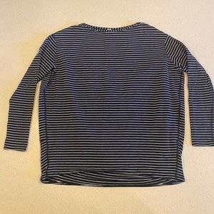 Lululemon Striped Long Sleeve Shirt